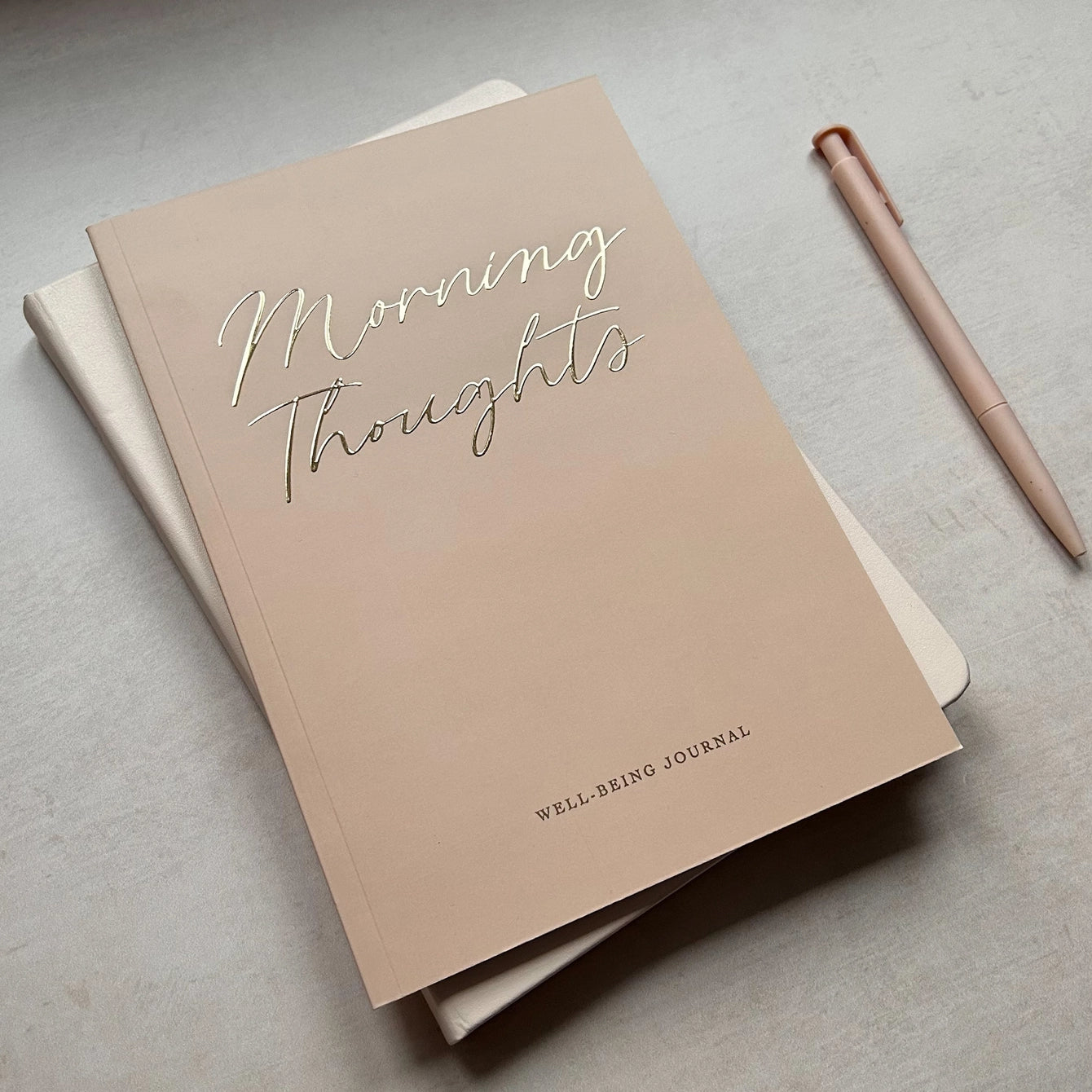 Morning Thoughts - Well-being Journal